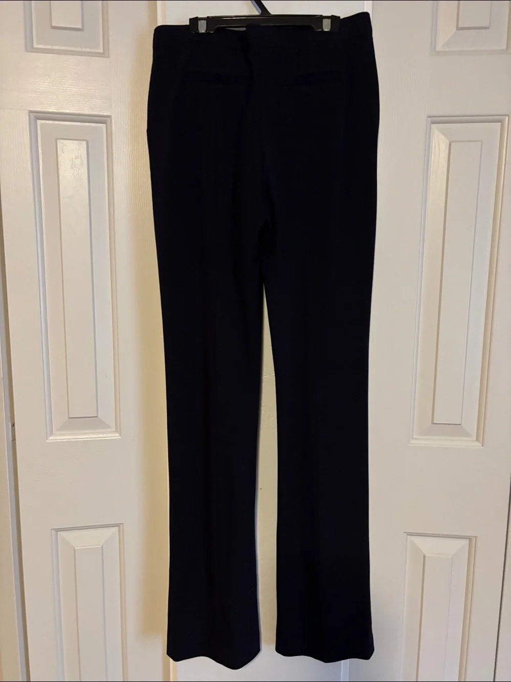 Tory Burch Women's Navy Straight-Leg Trousers